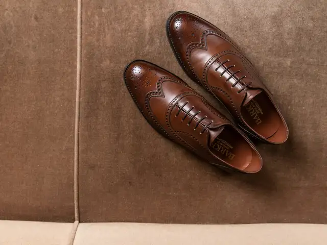 Wholecut Oxford — Burgundy