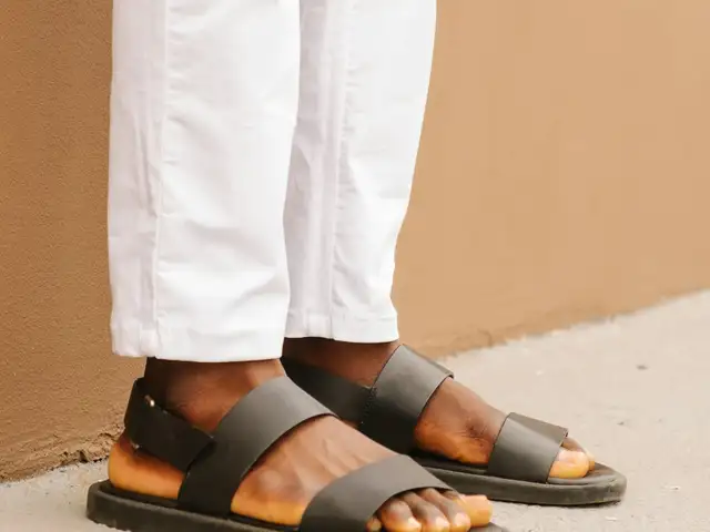 Slide Sandal — Woven